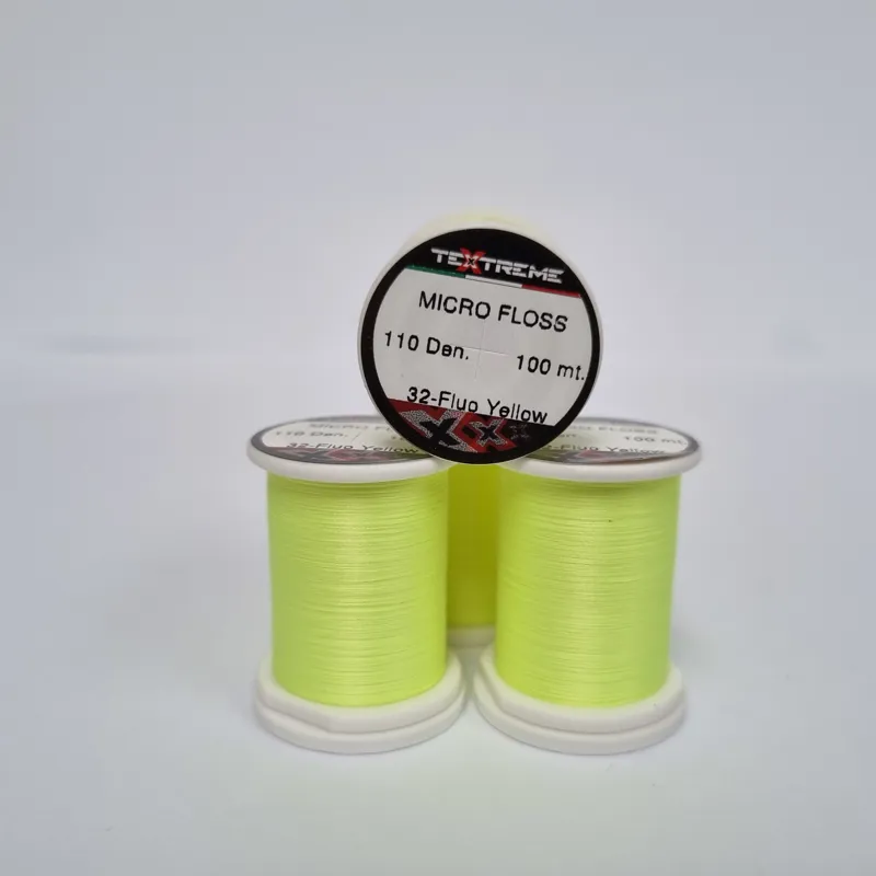 TEXTREME Micro Floss 110 Den in 32-Fluo Yellow